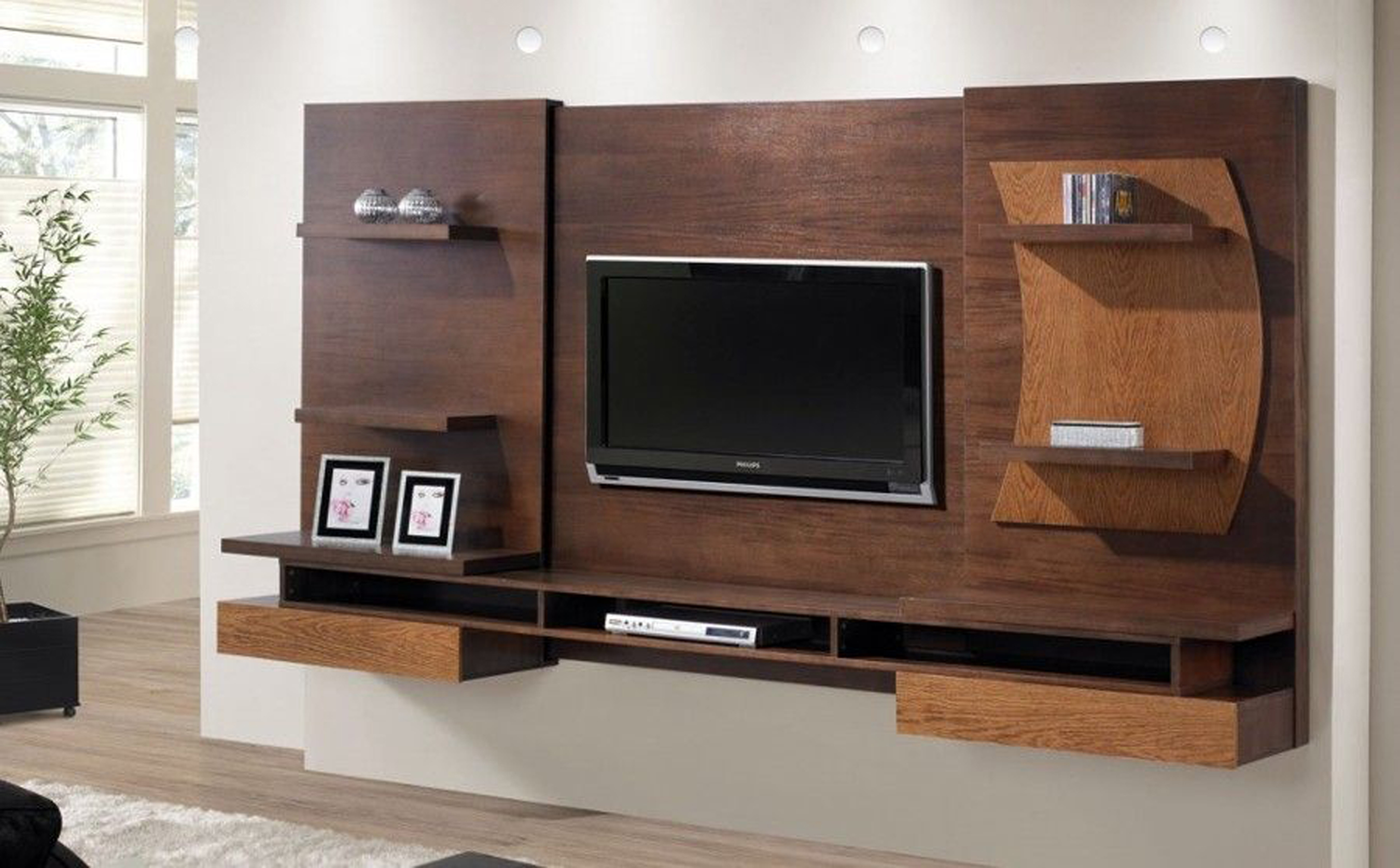 A floating console - modern tv unit design ideas tv cabinet design modern simple tv wall design electronic city bangalore