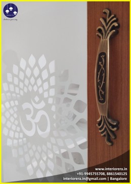 Pooja Unit Door Design